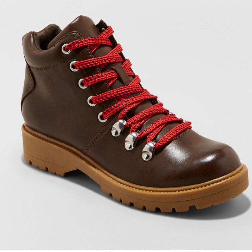 Universal Thread Womens Hiker Boots Brown Karri Br